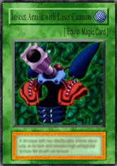 Insect Armor with Laser Cannon